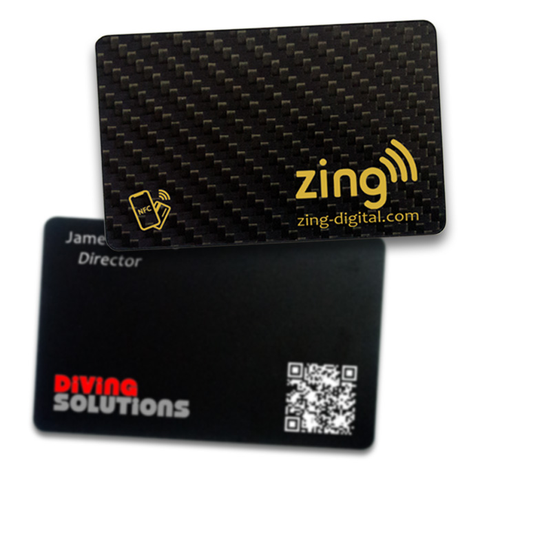 Carbon Fibre Smart Namecard